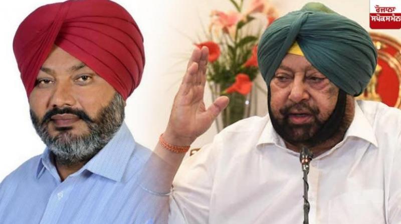 Harpal Cheema and Amarinder Singh Harpal Cheema and Amarinder Singh