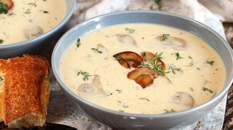  creamy mushroom soup