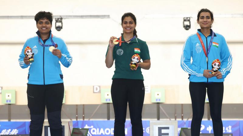 World University Games: India bags three shooting gold medals