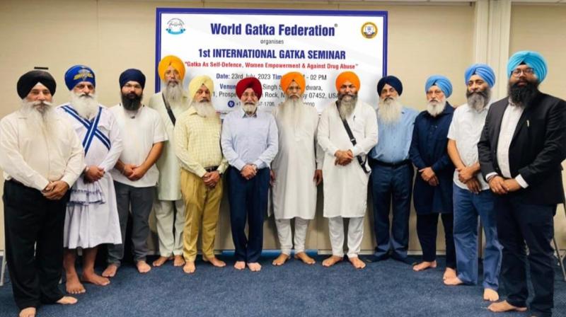 Gatka promoters highlight to harness Gatka as a potent tool to address contemporary challenges Gatka promoters highlight to harness Gatka as a potent tool to address contemporary challenges