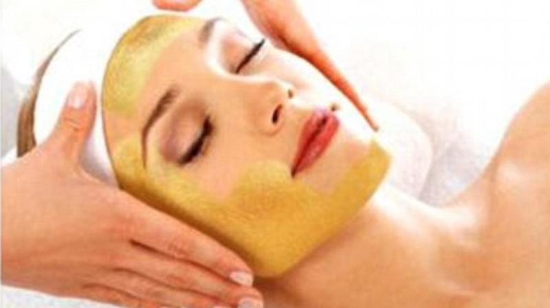 gold facial