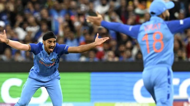 INDvsPAK T20 WC: First success for India, Arshdeep dismisses Babar