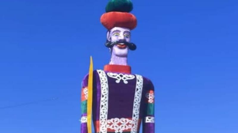 155-foot effigy of Ravana in Panchkula