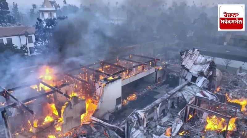 New fire incident in Los Angeles area, more than 10,000 structures destroyed New fire incident in Los Angeles area, more than 10,000 structures destroyed