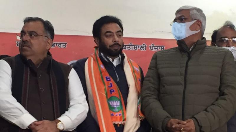 Harjot Kamal joins BJP