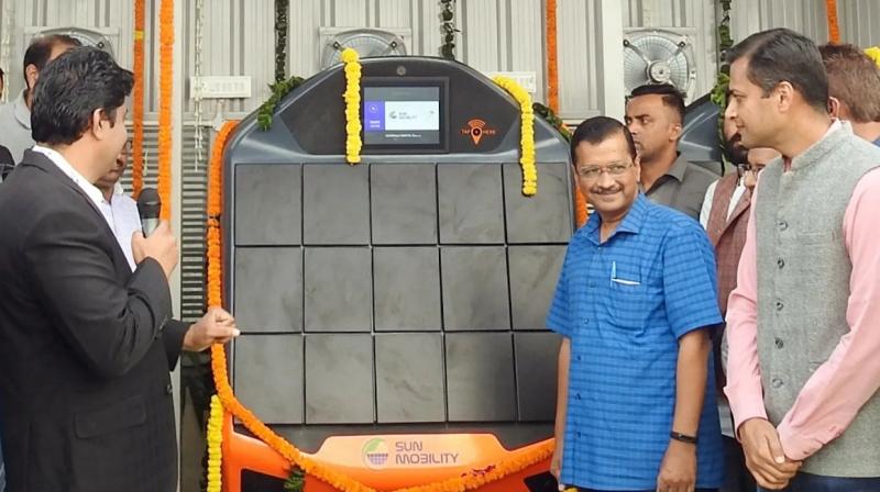 Delhi will have 100 electric vehicle charging stations in the next two months: Arvind Kejriwal Delhi will have 100 electric vehicle charging stations in the next two months: Arvind Kejriwal