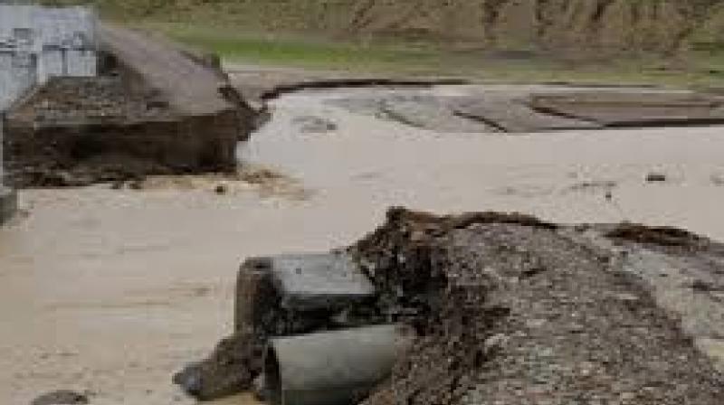 Tibet Landsliding Tibet Landsliding