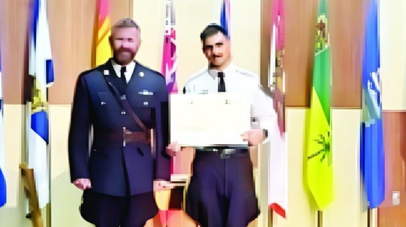 Punjabi youth Kamaljit Singh recruited into Canadian police Punjabi youth Kamaljit Singh recruited into Canadian police
