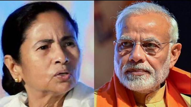 Mamata Banerjee and PM Modi