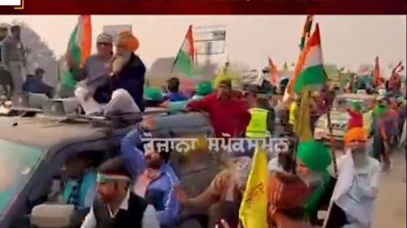 farmer protest farmer protest
