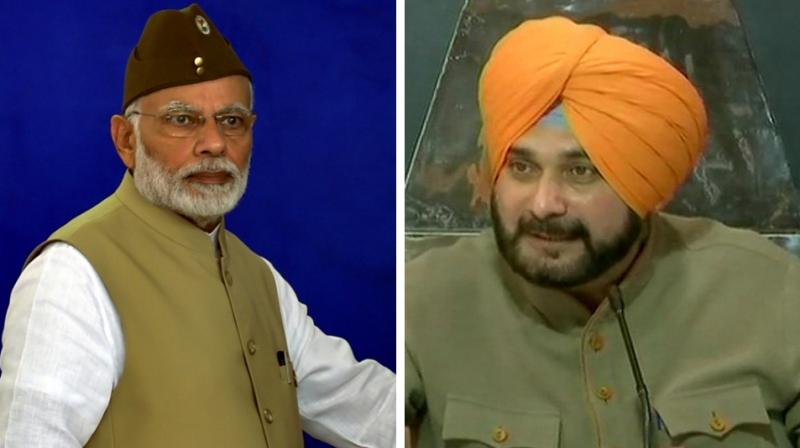 Navjot Singh Sidhu targeted to PM Modi