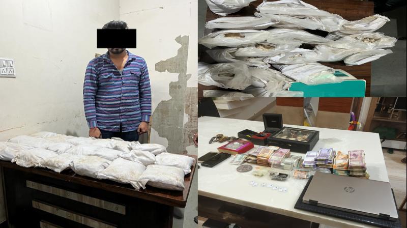 NCB recovers 20 kg heroin from Ludhiana NCB recovers 20 kg heroin from Ludhiana
