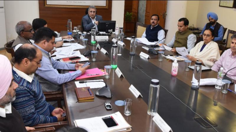 Chief Secretary reviewed various projects Chief Secretary reviewed various projects