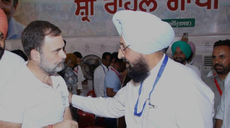 Rahul Gandhi, Partap Bajwa Rahul Gandhi, Partap Bajwa