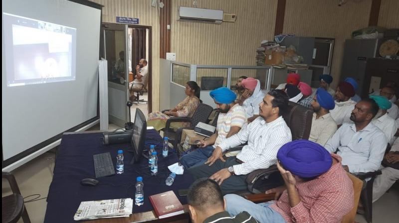 Webinar-cum-training session on usage of agri-machinery for paddy straw management Webinar-cum-training session on usage of agri-machinery for paddy straw management