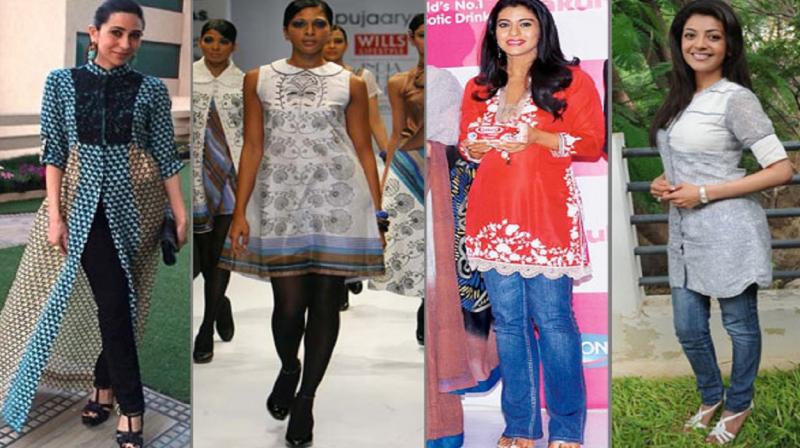 Wearing Jeans in various style Wearing Jeans in various style