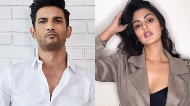Sushant Singh Rajput and Rhea Chakraborty Sushant Singh Rajput and Rhea Chakraborty