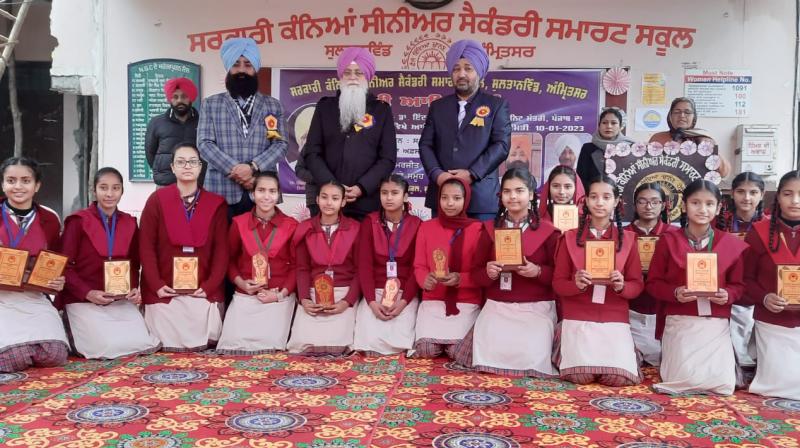 Dr Nijjar laid the foundation stone of the new block to be built at Government Senior Secondary School, Sultanwind. Dr Nijjar laid the foundation stone of the new block to be built at Government Senior Secondary School, Sultanwind.