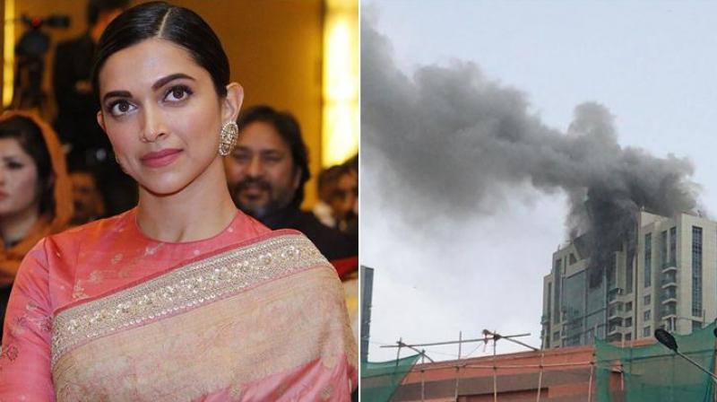 Deepika Padukone's building fire