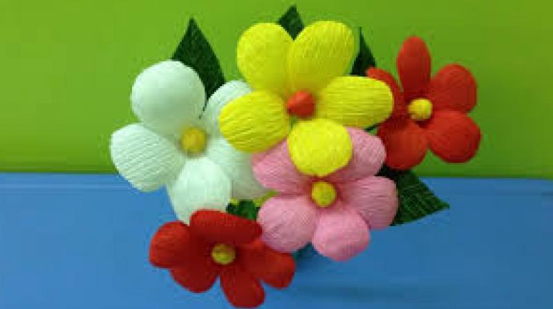 create flower in this way create flower in this way