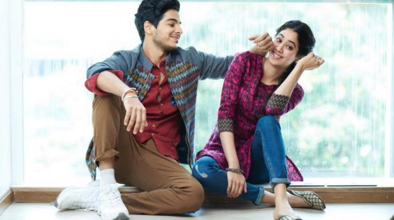 jhanvi kapoor and ishaan khatter