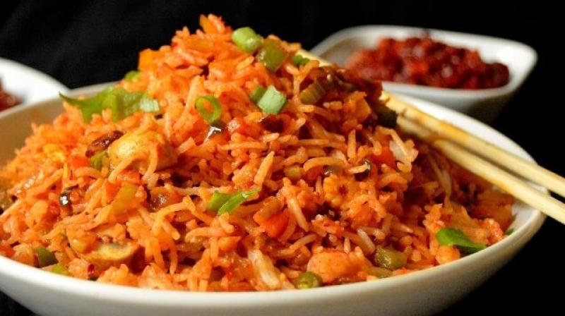 schezwan fried rice schezwan fried rice