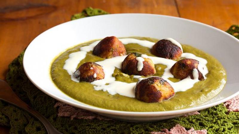 Palak Malai Kofta Palak Malai Kofta