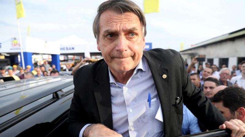 Brazil presidential candidate Bolsonaro