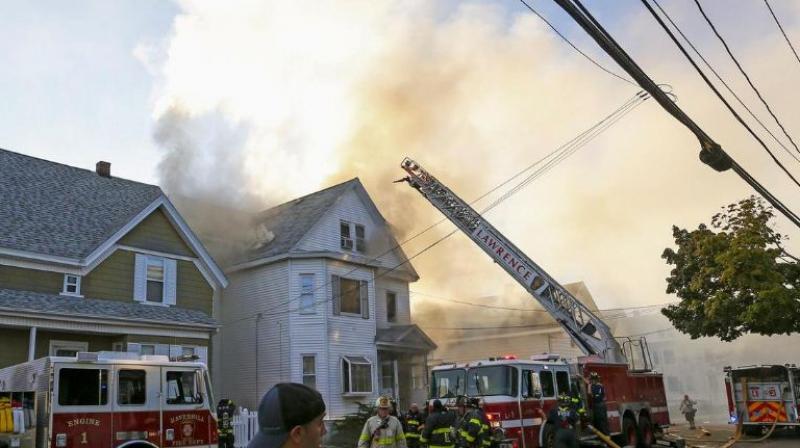 Dozens of gas blasts Dozens of gas blasts