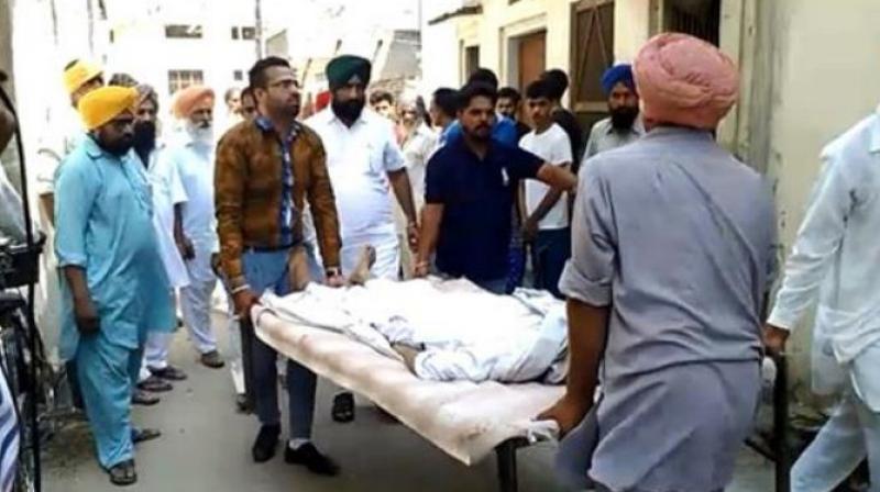 Death due to person's heart attack after voting Death due to person's heart attack after voting