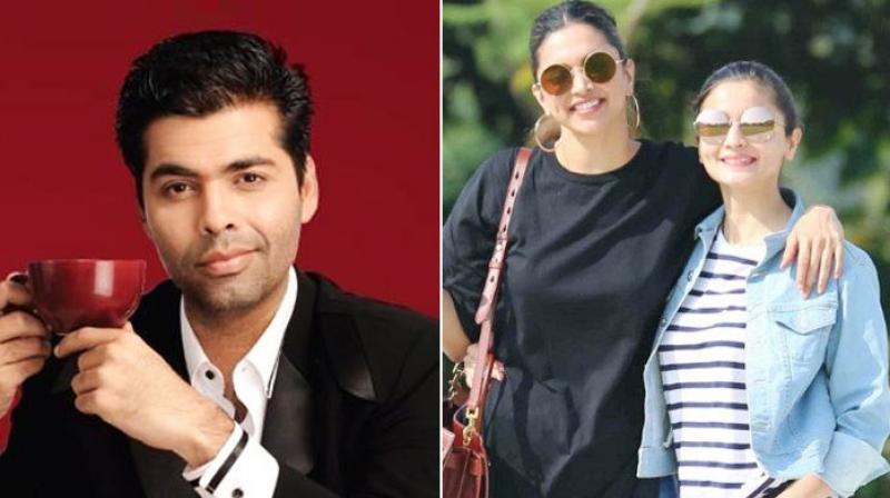 Koffee with Karan Alia Bhatt Deepika Padukone Koffee with Karan Alia Bhatt Deepika Padukone