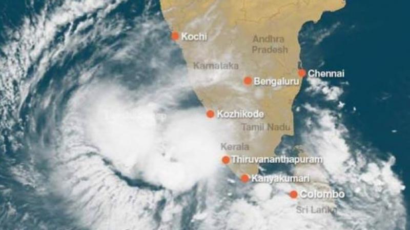 Day Cyclone in Kerala
