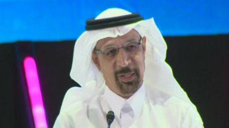 Saudi oil minister Khalid Al Falih Saudi oil minister Khalid Al Falih