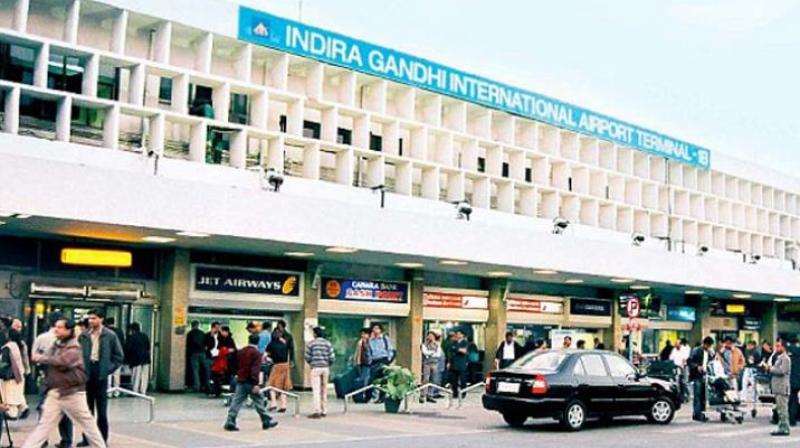 New Delhi's Indira Gandhi International Airport