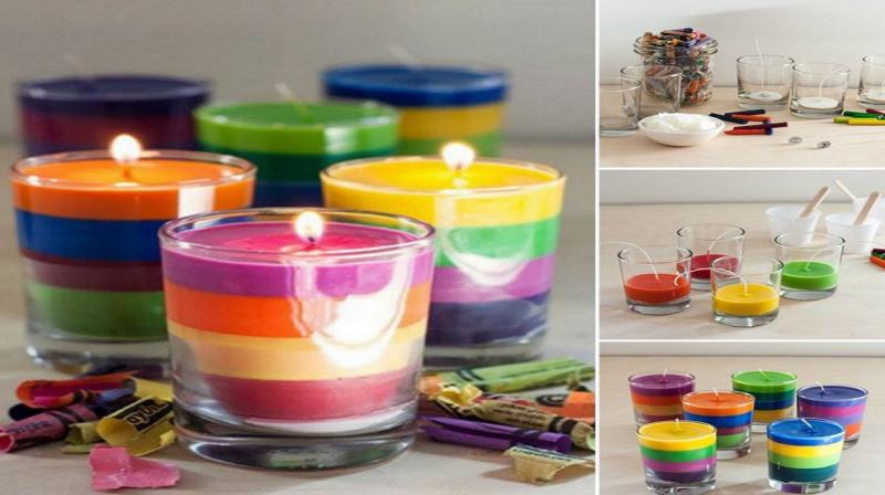 Colorful Candles Colorful Candles