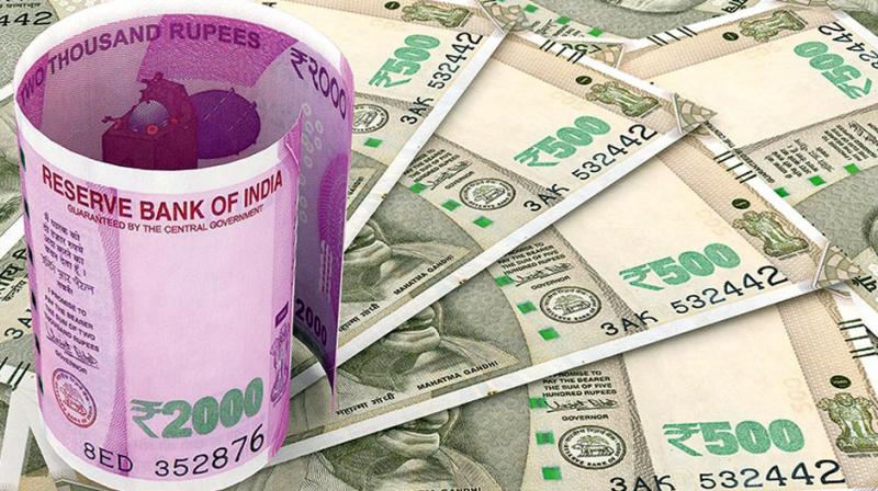 Rupee appreciates 50 paise to 72.50 against Dollar Rupee appreciates 50 paise to 72.50 against Dollar