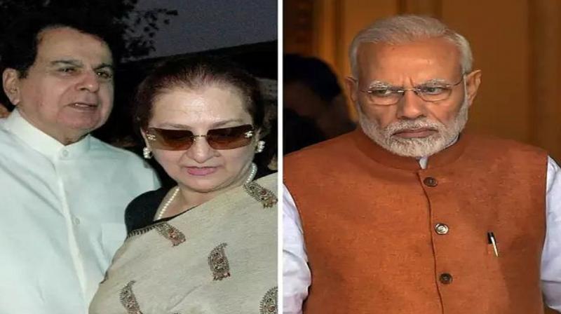 Dilip Kumars wife request Pm Modi Dilip Kumars wife request Pm Modi