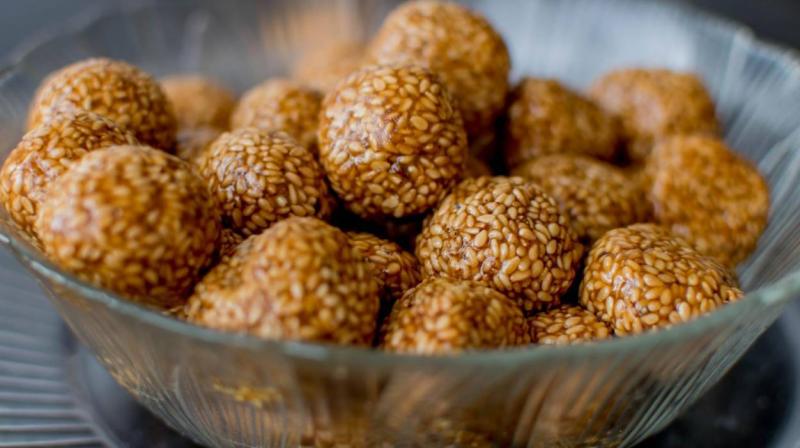 Sesame laddu Sesame laddu