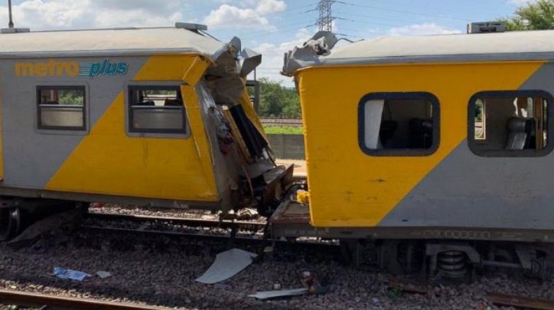 Train crash in South Africa Train crash in South Africa