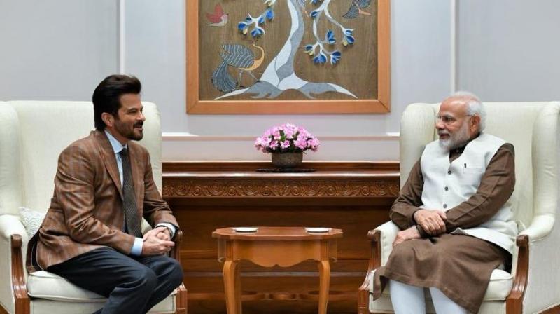 P.M & Anil Kapoor P.M & Anil Kapoor