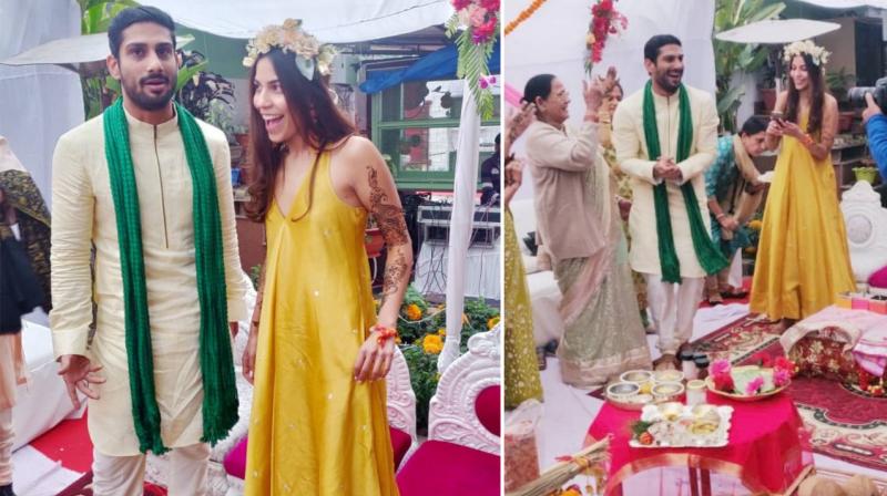 Prateik Babbar and Sanya Sagar Prateik Babbar and Sanya Sagar