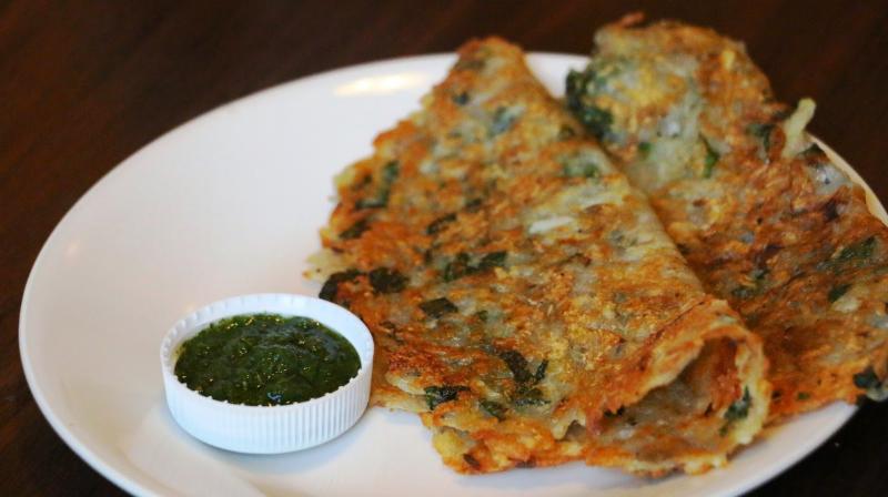 Potato Chilla Potato Chilla