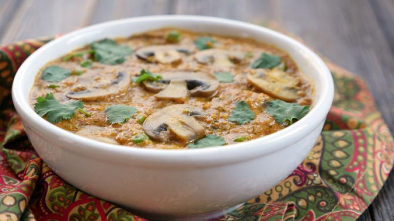 Methi Malai Mushroom