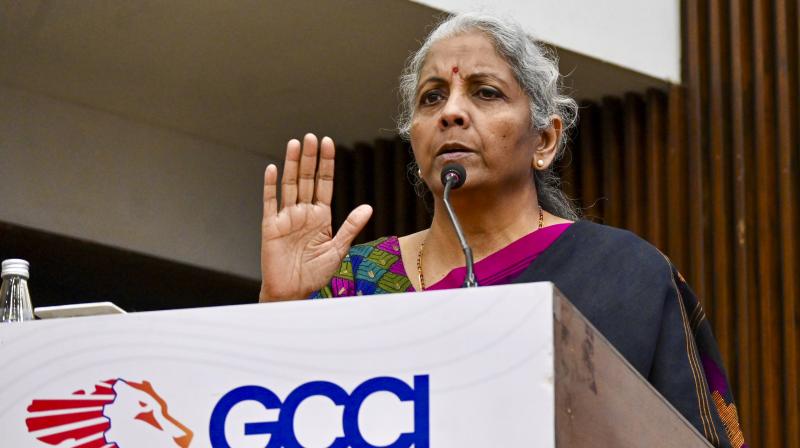 Nirmala Sitharaman on electoral bonds Nirmala Sitharaman on electoral bonds