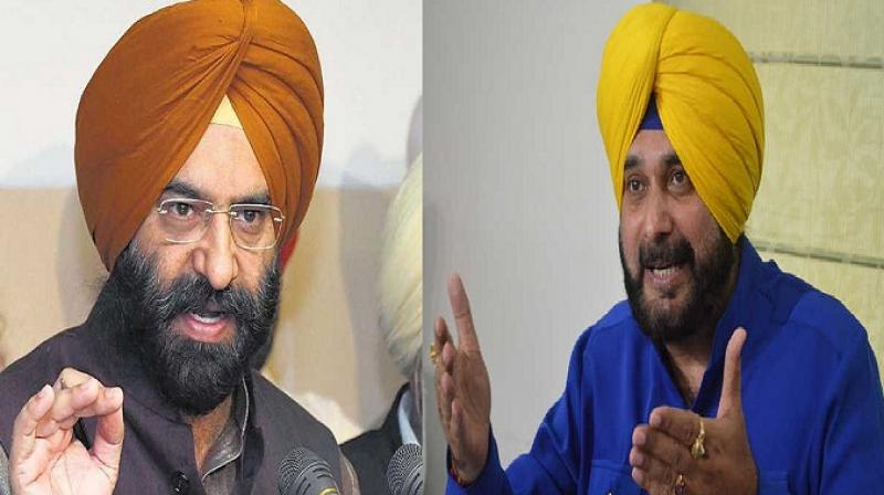 Manjinder Sirsa, Navjot Sidhu Manjinder Sirsa, Navjot Sidhu