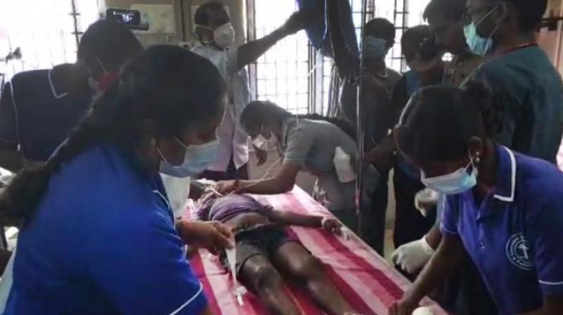 Stray bullet hits boy’s head in Pudukottai Stray bullet hits boy’s head in Pudukottai