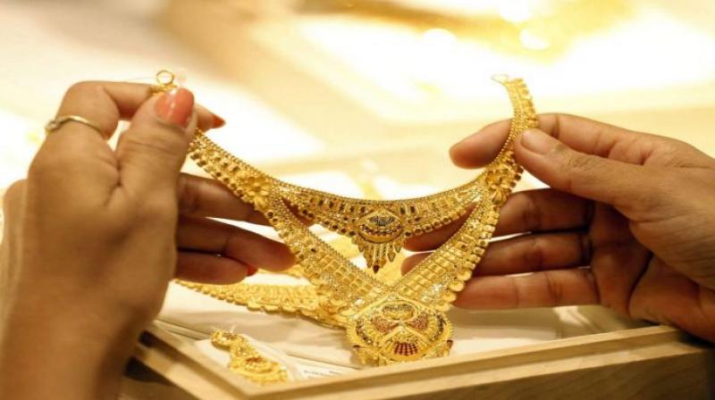 Gold silver price today gold rate on friday fell by rs 222 to rs 43358 per 10 gram