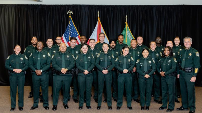new Deputy Sheriffs joined the ranks of the Seminole County Sheriff's Office