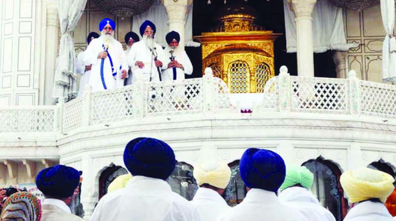 Hukam Nama at Darbar Sahib