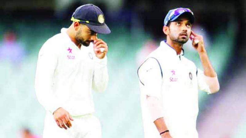 Rahane will command in the Test against Afghanistan
